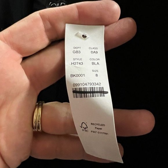 J.Crew $198  Women's Going-Out Blazer in Stretch Twill Size 8 Black H2743 - Picture 8 of 9